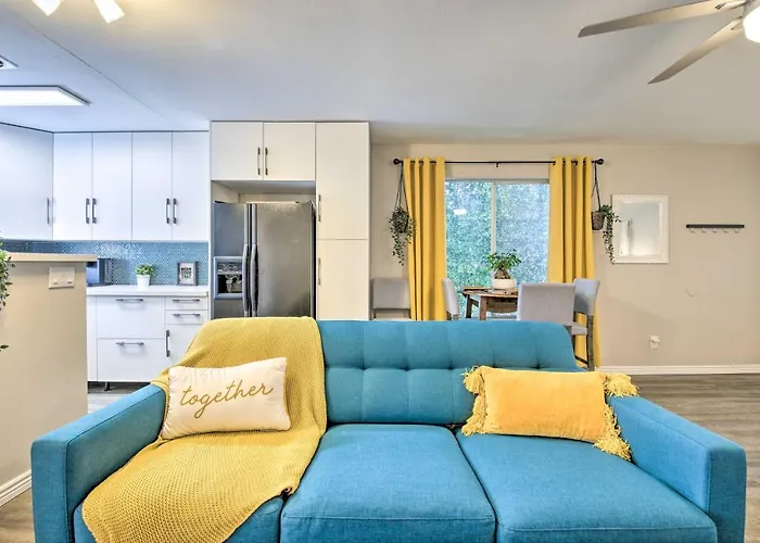 Apartment 2 Mi To Asu With Private Hot Tub In Tempe