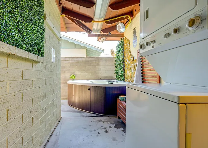Apartment 2 Mi To Asu With Private Hot Tub In